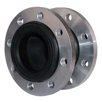Компенсатор резиновый CR-E25-F Ду200 Ру10 резиновая вставка (корпус) - EPDM тип присоединения - фланцевый материал фланцев - сталь углеродистая оцинкованная купить в Симферополе