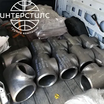 Стальной тройник равнопроходной 76 мм 10 мм 09Г2С ГОСТ 17376-2001 купить в Симферополе